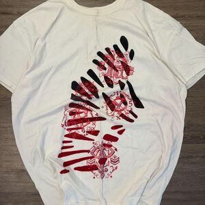 Jordan Men's White and Cream T-shirt